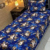 4 Pieces Crystal Cotton Single Pair Bedsheet  SB 518